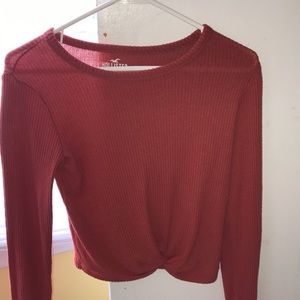 Hollister tied long sleeve